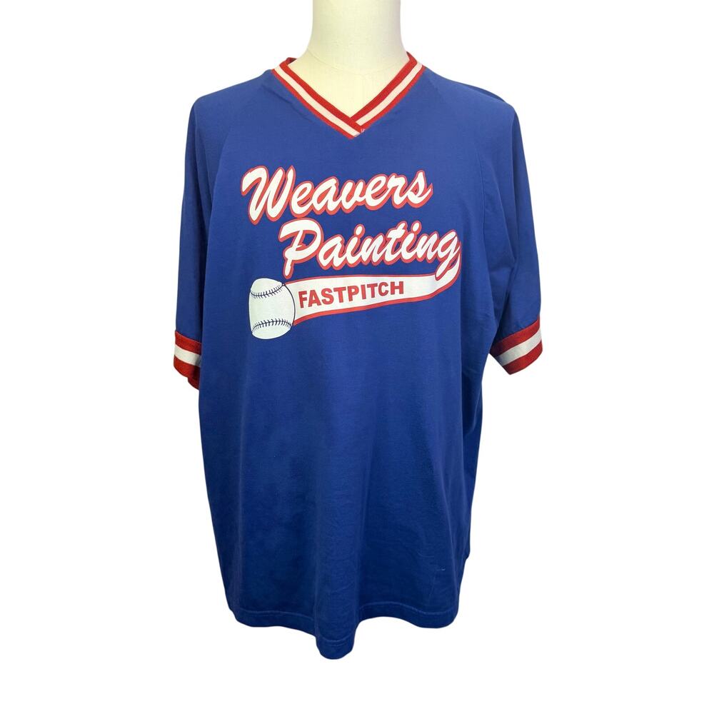 vtg VKM baseball jersey shirt made in USA XXL- Weaver men’s #18
